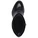 Black Casual Closed Long Heeled Boot Stivali Sintetico E Tessile Scarpe Donna Nero Eu 37, 1-25515-41 001 - Foto miniatura 3