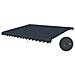 Tenda Da Sole 4x3m - - Vecchio - Retrattile - Idrorepellente - Grigio - Tessuto Premium 320m² - Anti-uv - Superficie Coperta 12m² - Grigio - Foto miniatura 4