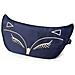 Maschera Per Dormire In Seta Ricamata Navyblue - Foto miniatura 1