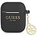 Custodia Per Airpods 1/2 4g Edition Charm In Silicone Con Ciondolo, Nero - Foto miniatura 1