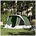 Tenda da Campeggio a Cabina per 4 Persone Verde Impermeabile - Foto miniatura 1