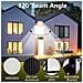 Faro Led 150w Da Esterno Ip65 Impermeabile Lampione Giardino Cortile 6000k - Foto miniatura 5