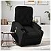 Poltrona Alzapersona Reclinabile Massaggio Nero Similpelle - Foto miniatura 8