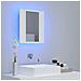 Lusso Casadino -  Specchio Da Bagno Con Led Bianco 40x12x45 Cm In Acrilico - Foto miniatura 2
