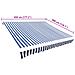 Lusso Casadino -  Tendone Parasole In Tela Blu E Bianco 450x300 Cm - Foto miniatura 5