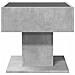 Lusso Casadino -  Tavolino Salotto Con Led Grigio Cemento 50x50x45 Cm Multistrato - Foto miniatura 5