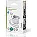 Cuffie Senza Fili Bluetooth Intra-aurali Con Cinturino Da Polso Modello Hpbt2400, Bianco - Foto miniatura 5