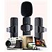 Microfono Doppio A Spilla Wireless - Type-c Per Registrazione E Live - Foto miniatura 2