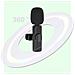 Microfono Doppio A Spilla Wireless - Type-c Per Registrazione E Live - Foto miniatura 3
