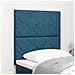 Testiera  a design a blocchi di diamante Blu Scuro 80 cm in velluto, Testiera  a design a blocchi di diamante Blu Scuro 160 cm in velluto - Foto miniatura 2