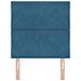 Testiera  a design a blocchi di diamante Blu Scuro 80 cm in velluto, Testiera  a design a blocchi di diamante Blu Scuro 160 cm in velluto - Foto miniatura 4