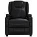 Poltrona Reclinabile Nera in Similpelle - Foto miniatura 3