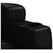 Poltrona Reclinabile Nera in Similpelle - Foto miniatura 7