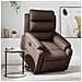 Poltrona Alzapersona Reclinabile Marrone in Similpelle - Foto miniatura 2