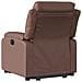 Poltrona Alzapersona Reclinabile Marrone in Similpelle - Foto miniatura 5