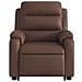Poltrona Alzapersona Reclinabile Marrone in Similpelle - Foto miniatura 9