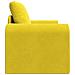 Divano Letto 2-in-1 Giallo 98x71x83 cm in Velluto - Foto miniatura 6