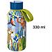 Bottiglia Termica 330ml Modello Solid Kids Con Cinghia E Motivo Giungla, Multicolore - Foto miniatura 2