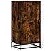 Scarpiera Rovere Fumo 48x38x97,5 cm in Legno Multistrato - Foto miniatura 1