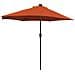 Ombrello da giardino Terracotta 294 x 150 x 224 cm Tessuto - Foto miniatura 7