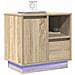 Armadio da Notte con cassetto rovere sonoma 50 x 34.5 x 50 cm. - Foto miniatura 3