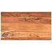 Piano Tavolo 120x50x3,8 cm Rettangolare Legno Massello Acacia - Foto miniatura 1