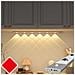 Luce Led Ricaricabile Con Sensore - 5w Slim Attivata A Movimento Per Armadi E Guardaroba Con Ricarica Type-c E Tre Modalità Black 40 Cm - Foto miniatura 5