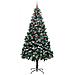 Albero di Natale artificiale con 300 LED Verde 240 cm - Foto miniatura 4