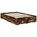 Struttura del letto Rovere fumé 135 x 190 cm Legno multistrato - Foto miniatura 6