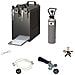 Set Completo Spillatore Birra  Dispenser Birra  Macchina Per Birra - Stream 80 2-linee  90 Litri/h - Dry Cooler  Keg  Keykeg  Keg 2  Keykeg - Foto miniatura 2
