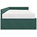 Struttura Letto Angolare con Materasso 2 pcs Verde Velluto - Foto miniatura 8