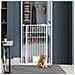 Bettacare Cancelletto Per Animali Con Gattaiola Bloccabile, 81,4cm - 89cm, Bianco, Altezza Di 104cm - Foto miniatura 3