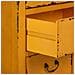 Armadio In Legno Invecchiato Giallo 96x40x150h Cm - Foto miniatura 6
