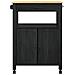 Carrello da Cucina MONZA Nero 60 x 40 x 88,5 cm - Foto miniatura 5
