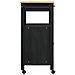 Carrello da Cucina MONZA Nero 60 x 40 x 88,5 cm - Foto miniatura 6