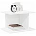 Comodino 2 pcs Bianco 40 x 30 x 25 cm Legno multistrato - Foto miniatura 3