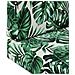 Cuscino per divano da esterno 3 pcs Motivo Foglia Poliestere - Foto miniatura 9