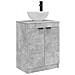 Mobile da bagno con lavabo Grigio Cemento 54 x 35 x 83 cm - Foto miniatura 1