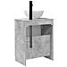 Mobile da bagno con lavabo Grigio Cemento 54 x 35 x 83 cm - Foto miniatura 6