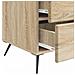 Armadio da Notte con cassetto Rovere Sonoma 43 x 41 x 66,5 cm - Foto miniatura 8