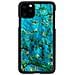 Custodia Per Iphone 11 Pro Max, Nera Con Motivo Ad Anelli Di Mandorla. - Foto miniatura 2