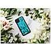 Custodia Per Iphone 11 Pro Max, Nera Con Motivo Ad Anelli Di Mandorla. - Foto miniatura 4