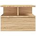 Comodini Pensili 2pz Rovere Sonoma 40x31x27cm Legno Multistrato - Foto miniatura 8