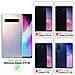 Custodia Compatibile Con Samsung Galaxy S10 5g In Blu Fiore - Coperchio Protettivo In Design Floreale Con Chiusura Magnetica, Funzione Stand E Slot Per Carte - Foto miniatura 11