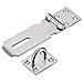 Lucchetto In Acciaio Inox Hasp Heavy Duty Hasp E Graffetta Con Viti Porta Chiusura Porta Blocco Shed Fermo Lucchetto Staple Per La Finestra Del Portello Del Governo Gabbia Dellanimale Domestico Crate Montaggio Accessori - Foto miniatura 1