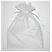 Busta Organza 10pz Bianca 17x24 76401 - Foto miniatura 1
