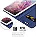 Custodia Compatibile Con Samsung Galaxy Note 10 Plus In Classy Blu Scuro - Coperchio Protettiva Con Chiusura Magnetica, Funzione Stand E Tasca Per Le Carte - Foto miniatura 6