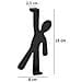Boy Gruccia Porta, Acciaio Inox Opaco, 4 Cm - Foto miniatura 3