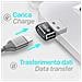 2x Cable Adattatore Usb C Femmina A Usb Maschio, convertitore Cavo Caricatore Usb C A Usb A, Usb C To Usb A Per Iphone 11 12 Pro Max X, airpods Ipad Air, samsung Galaxy Note S20 Plus Ultra A90 (x2)  - Foto miniatura 2