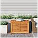 Contenitore Giardino Con Borsa 90x50x58cm Legno Massello Teak - Foto miniatura 1